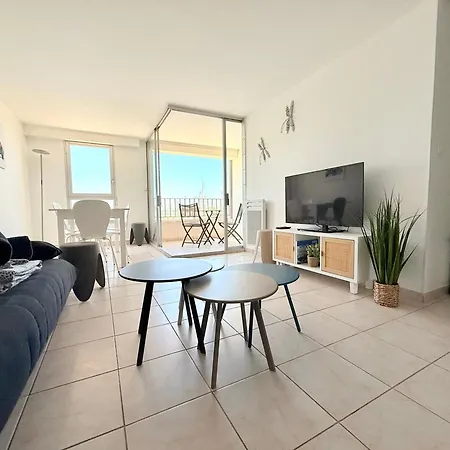 Duplex-hyper Centre Cap D'agde - 9 Personnes - Vue Port Et - Wifi * Agde