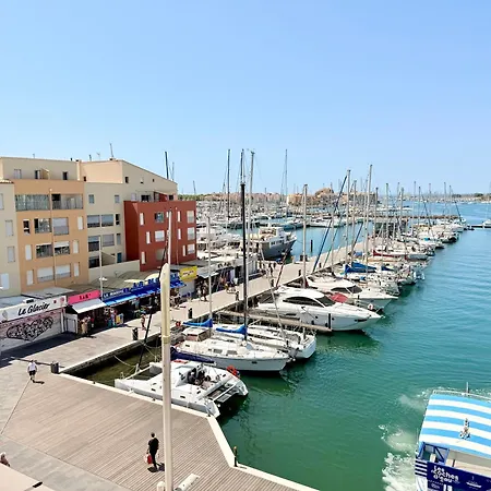 Duplex-hyper Centre Cap D'agde - 9 Personnes - Vue Port Et - Wifi * Agde